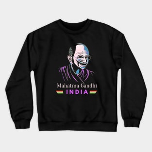 Mahatma Gandhi Crewneck Sweatshirt